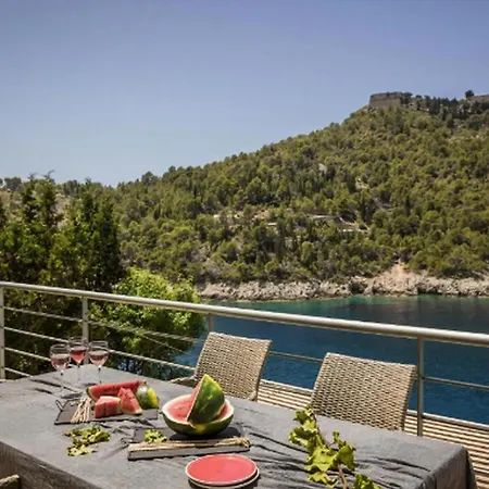 Magnificent Kefalonia Chalker 3 Bedrooms Seafront Villa Asos