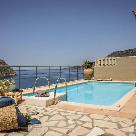 Villa Chalker: Seafront Kefalonia Retreat With Pool And Sea Views