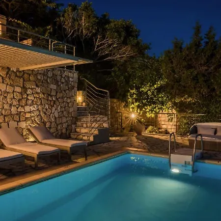 Chalker: Seafront Kefalonia Retreat With Pool And Sea Views